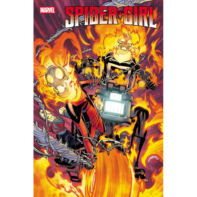 SPIDERGIRL  5 JAVIER GARRON SPIDERGIRL FUNHOUSE MIRROR VAR