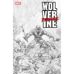 WOLVERINE REVENGE  RED BAND RAW  BLACK   WHITE EDITION  5  POLYBAGGED 