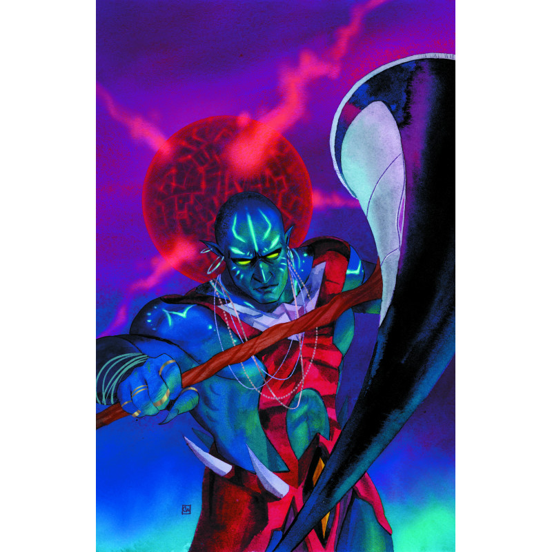 JUSTICE LEAGUE UNLIMITED  12 CVR E KEVIN WADA CARD STOCK VAR  DC K O  