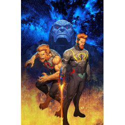 SUPERMAN  31 CVR D ARIEL OLIVETTI CARD STOCK VAR  DC K O  