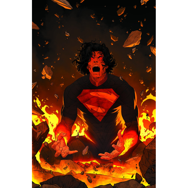 ABSOLUTE SUPERMAN  12 CVR D MATTIA DE IULIS CARD STOCK VAR