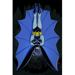 BATMAN  2 CVR E MICHAEL ALLRED CARD STOCK VAR
