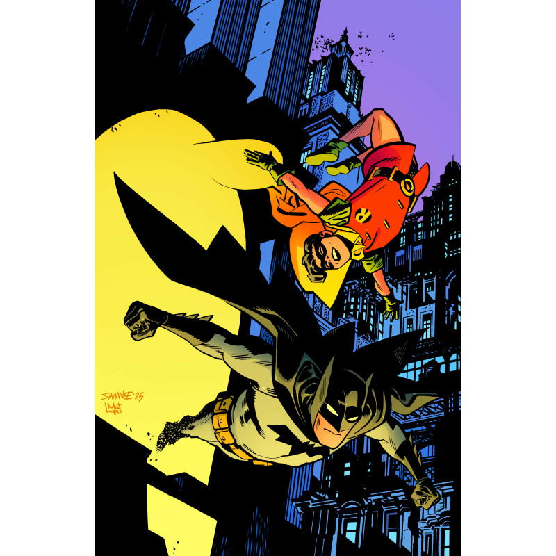 BATMAN   ROBIN YEAR ONE  12  OF 12  CVR A CHRIS SAMNEE