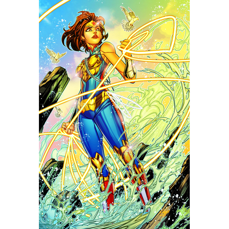 TRINITY DAUGHTER OF WONDER WOMAN  5  OF 6  CVR B JONBOY MEYERS CARD ST