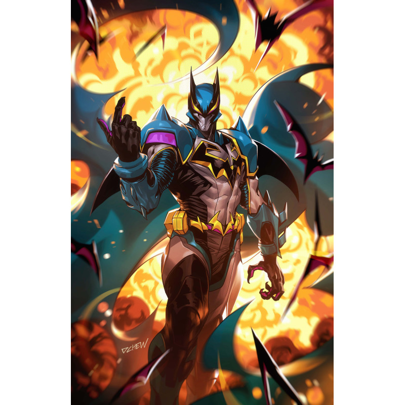 IMMORTAL LEGEND BATMAN  3  OF 6  CVR B DERRICK CHEW CARD STOCK VAR