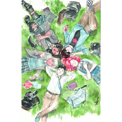 GOTHAM ACADEMY FIRST YEAR  1  OF 6  CVR B DUSTIN NGUYEN VAR