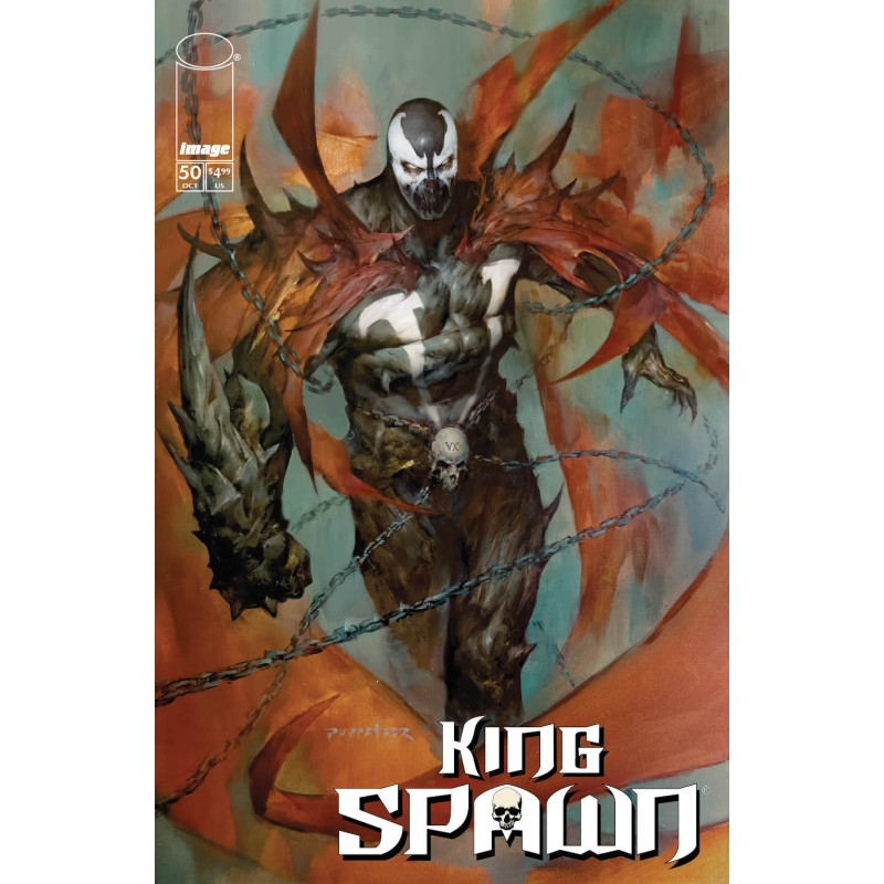 KING SPAWN  50 CVR B PUPPETEER LEE VAR
