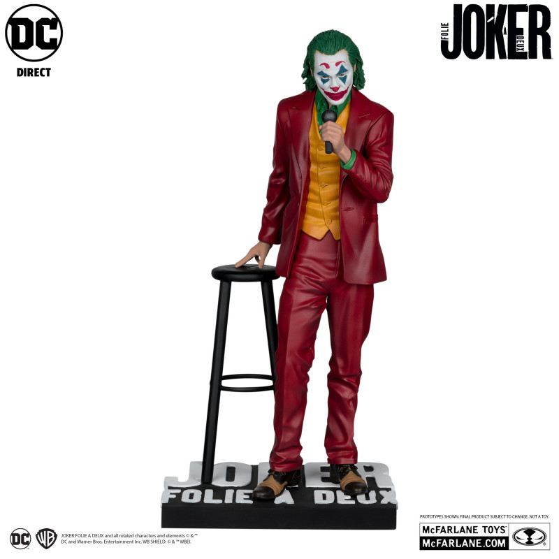 DC DIRECT STATUETTE MOVIE STATUES JOKER FOLIE A DEUX 31 CM
