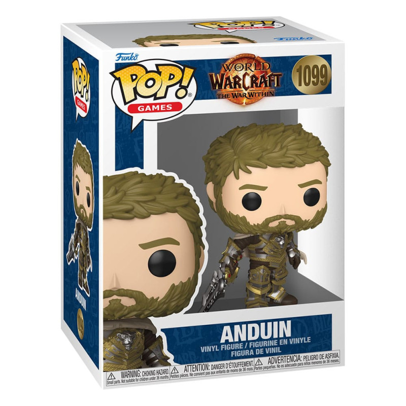 WORLD OF WARCRAFT POP GAMES ANDUIN 9 CM
