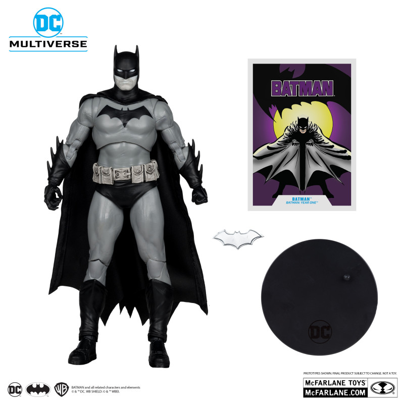 BATMAN YEAR ONE PART 4 DC MULTIVERSE FIGURINE BATMAN GOLD LABEL 18 CM 