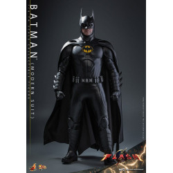 BATMAN MODERN SUIT THE FLASH FIGURINE HOT TOYS 30CM
