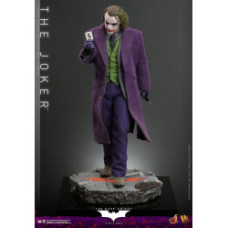 THE JOKER BATMAN THE DARK KNIGHT FIGURINE DX HOT TOYS 31CM