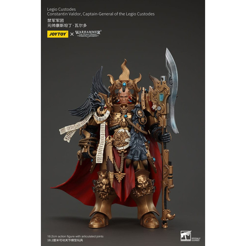 WARHAMMER HORUS HERESY CUSTODES CAPTAIN GENERAL CONSTANTIN VALDOR 25 C