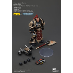 WARHAMMER 40K CHAOS SPACE MARINES BLACK LEGION CHOSEN WITH PLASMA PIST