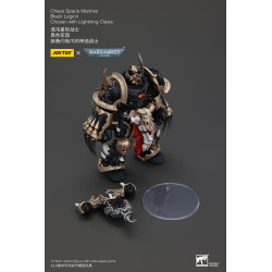 WARHAMMER 40K CHAOS SPACE MARINE BLACK LEGION LIGHTNING CLAWS 15 CM