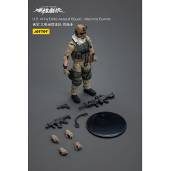 HARDCORE COLDPLAY US ARMY DELTA ASSAULT SQUAD MACHINE GUNNER 11 CM