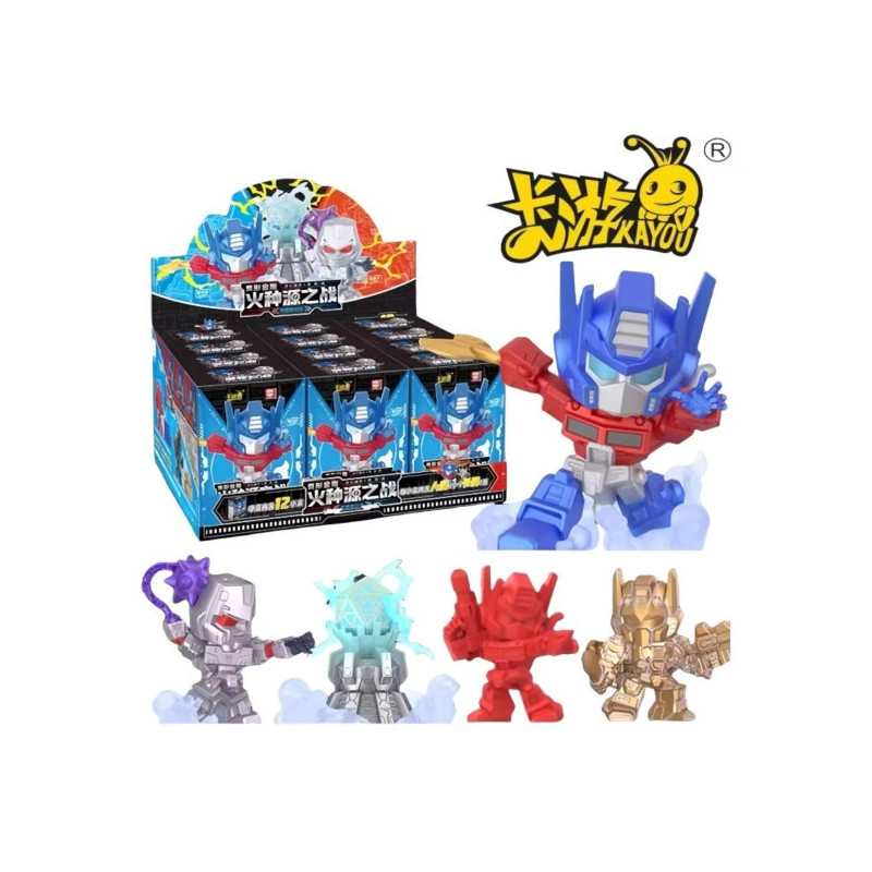 GOMME MODELE ALEATOIRE TRANSFORMERS KAYOU 110 MINI FIGURINE