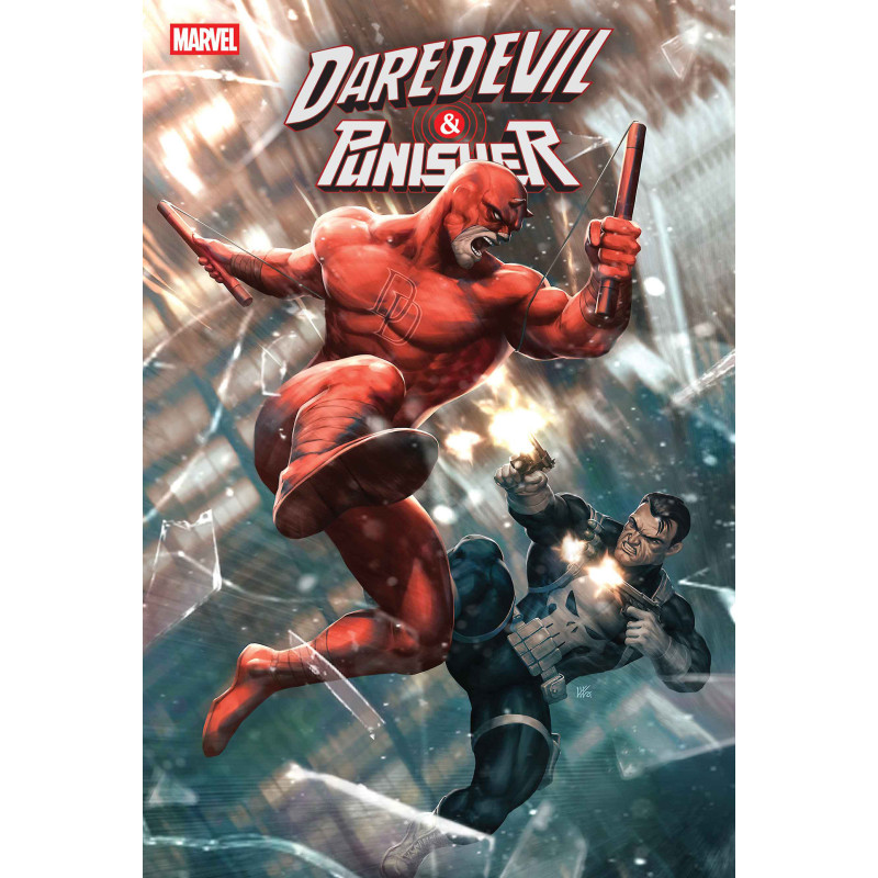 DAREDEVILPUNISHER THE DEVIL S TRIGGER  1  OF 5  CVR A KENDRICK KUNKKA 