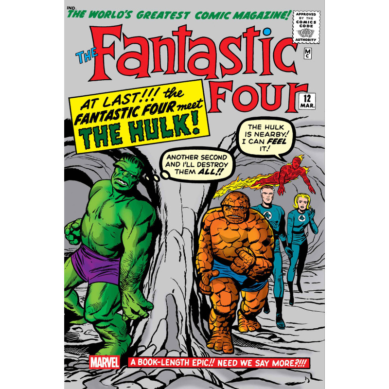 FANTASTIC FOUR  12 FACSIMILE EDITION CVR A JACK KIRBY