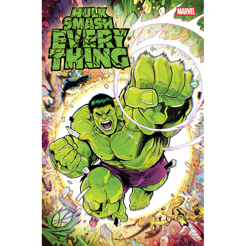 HULK  SMASH EVERYTHING  1 ONESHOT CVR D LUCIANO VECCHIO VAR