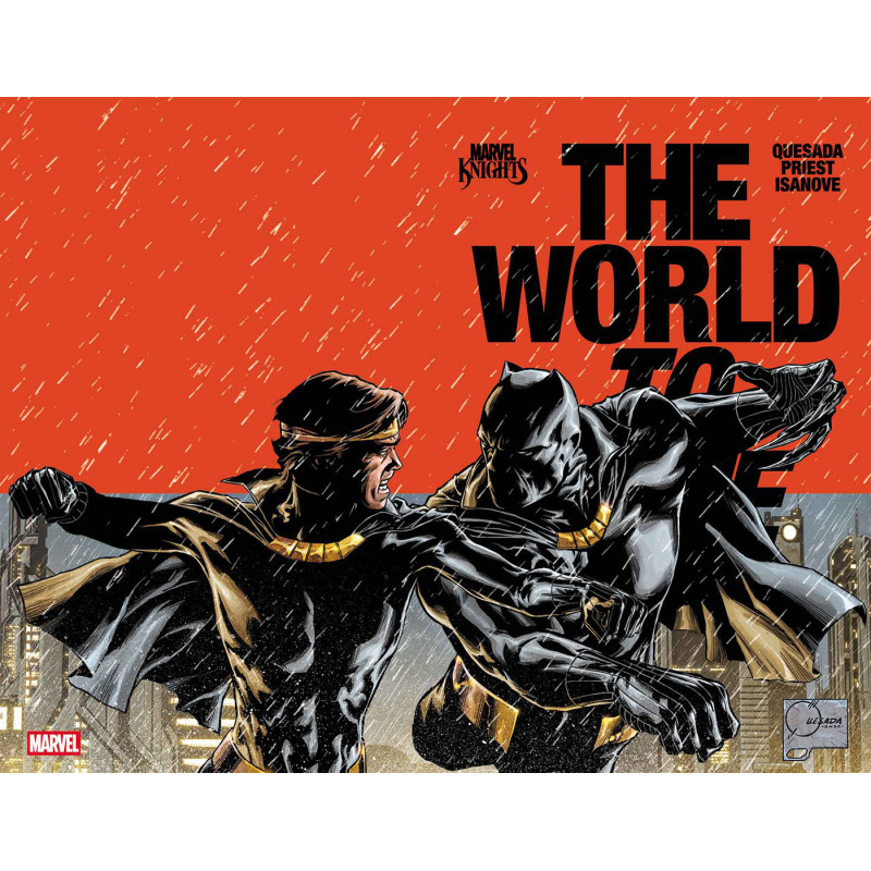 MARVEL KNIGHTS  THE WORLD TO COME  6 CVR A JOE QUESADA