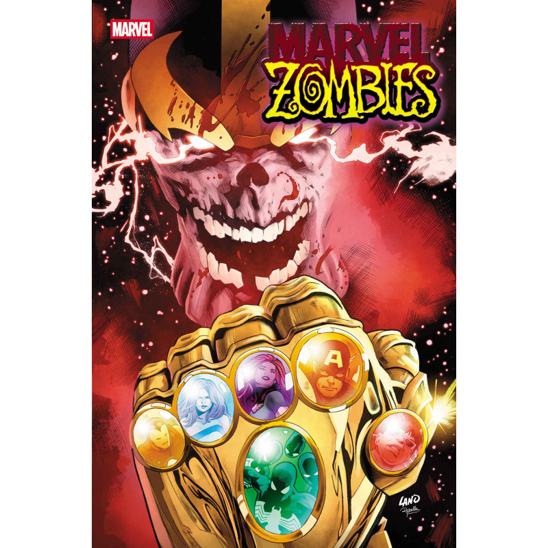 MARVEL ZOMBIES  RED BAND  3 CVR A GREG LAND  POLYBAGGED 