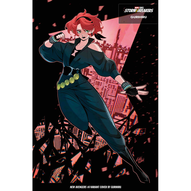 NEW AVENGERS  6 CVR B GURIHIRU FROM THE CHAOS A COSTUME VAR