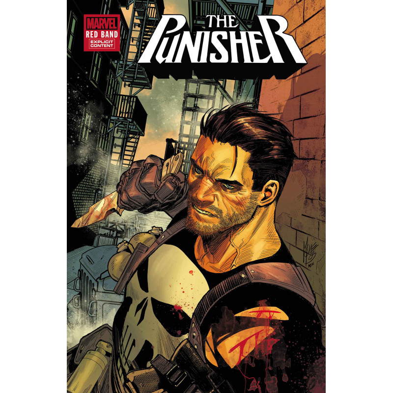 PUNISHER  RED BAND  3 CVR A MARCO CHECCHETTO  POLYBAGGED 