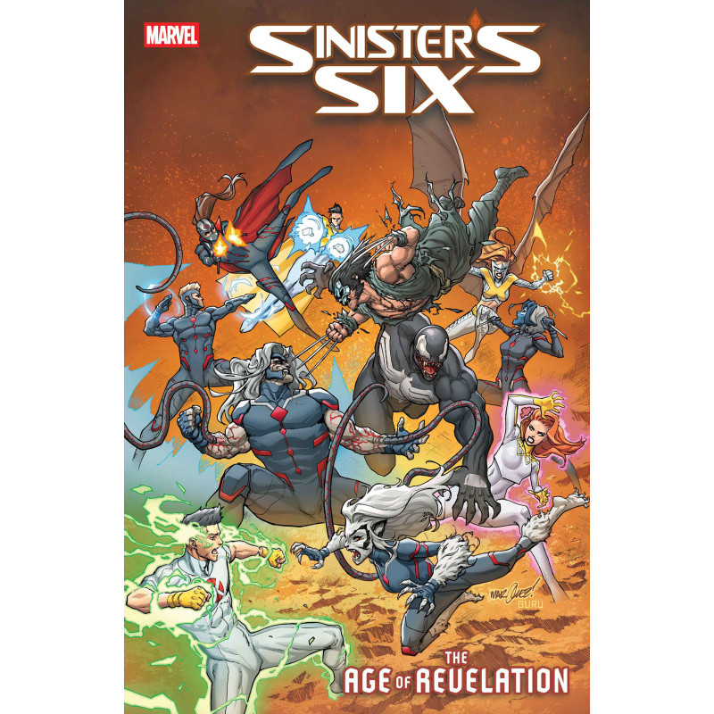 SINISTER S SIX  2 CVR A DAVID MARQUEZ  AOR 