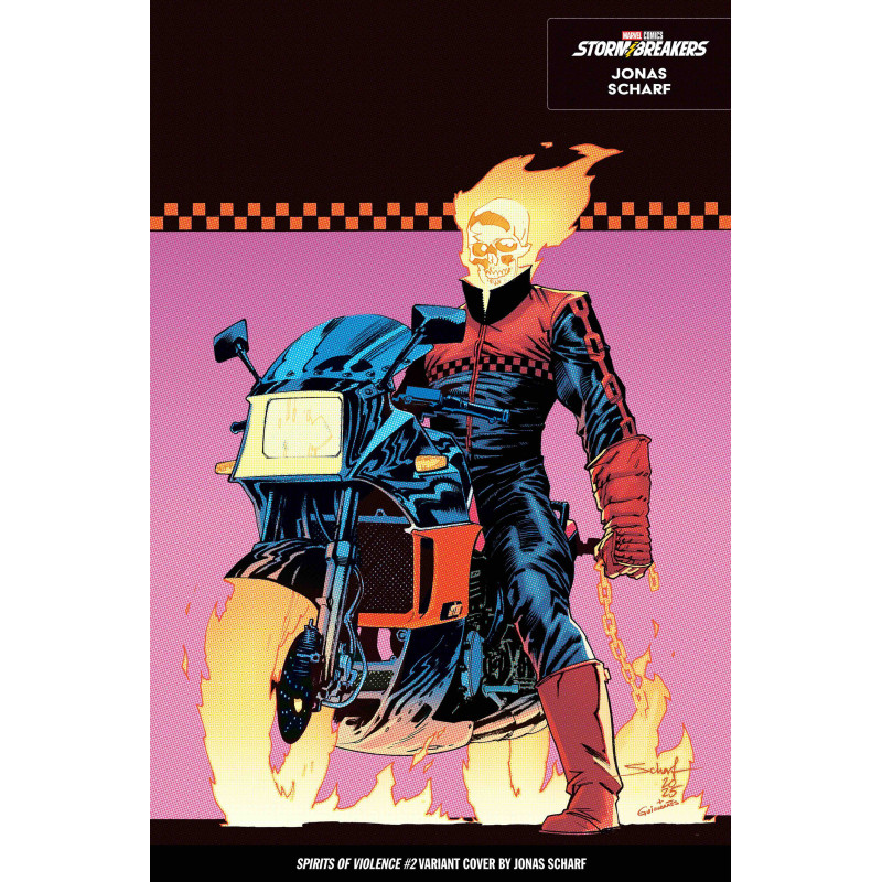SPIRITS OF VIOLENCE  2 CVR C JONAS SCHARF FROM THE CHAOS A COSTUME VAR