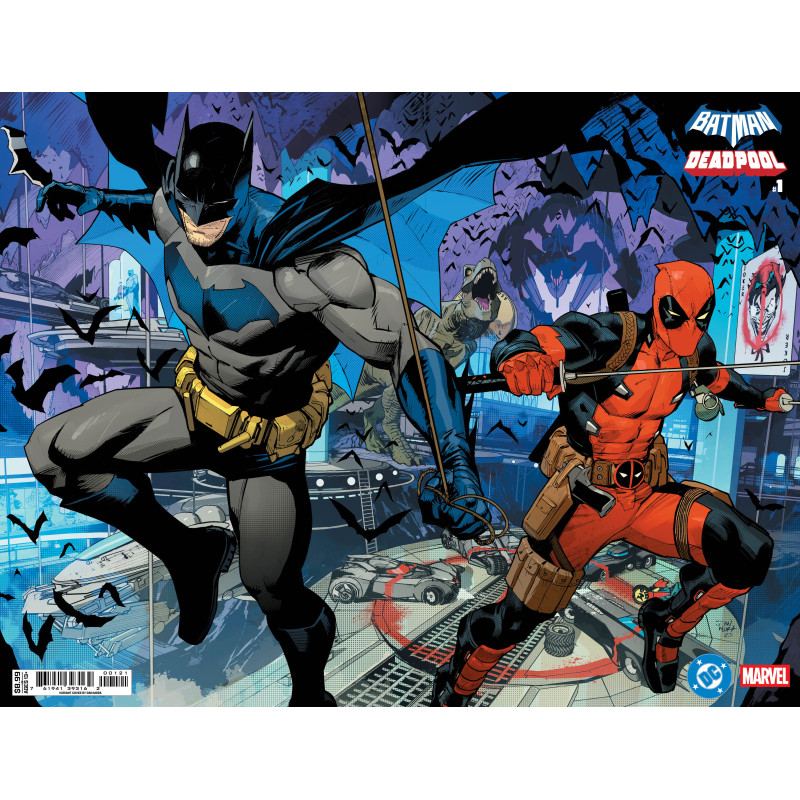 DC MARVEL BATMAN DEADPOOL  1  ONE SHOT  CVR B DAN MORA BATMAN DEADPOOL