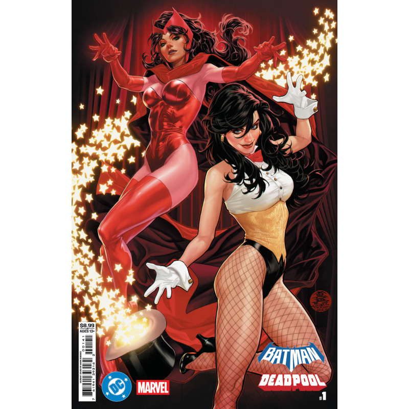 DC MARVEL BATMAN DEADPOOL  1  ONE SHOT  CVR D MARK BROOKS ZATANNA SCAR