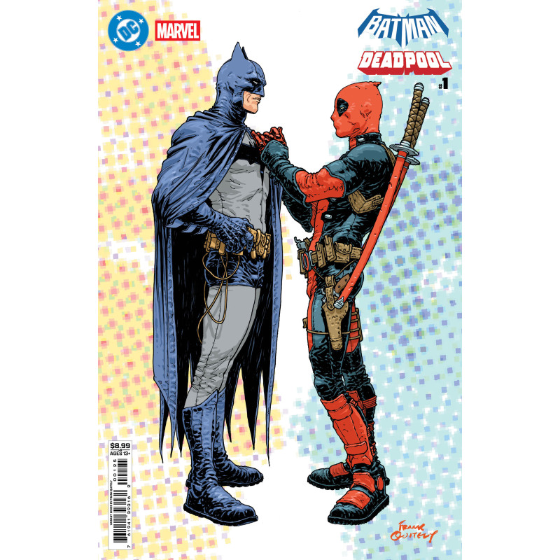 DC MARVEL BATMAN DEADPOOL  1  ONE SHOT  CVR N FRANK QUITELY BATMAN DEA