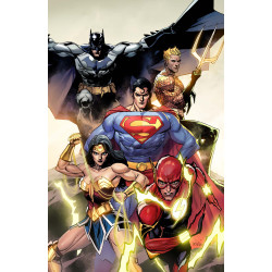 JUSTICE LEAGUE UNLIMITED  13 CVR C LEINIL FRANCIS YU CARD STOCK VAR  D