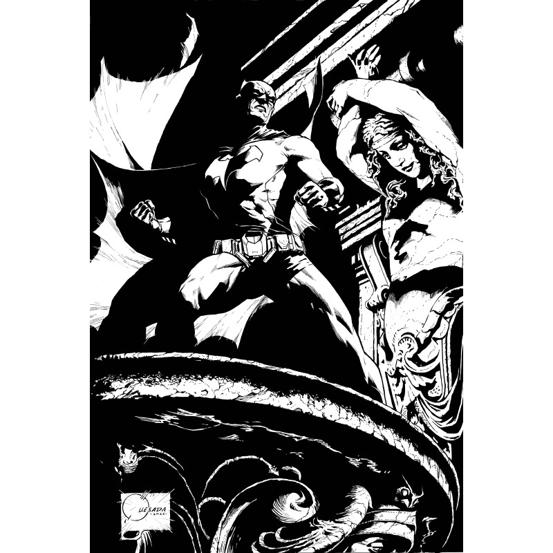 BATMAN  3 CVR D JOE QUESADA CARD STOCK VAR