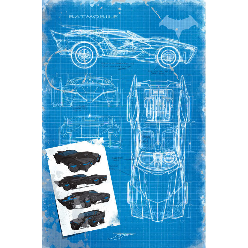 BATMAN  3 CVR E JORGE JIMENEZ BATGADGET CARD STOCK VAR