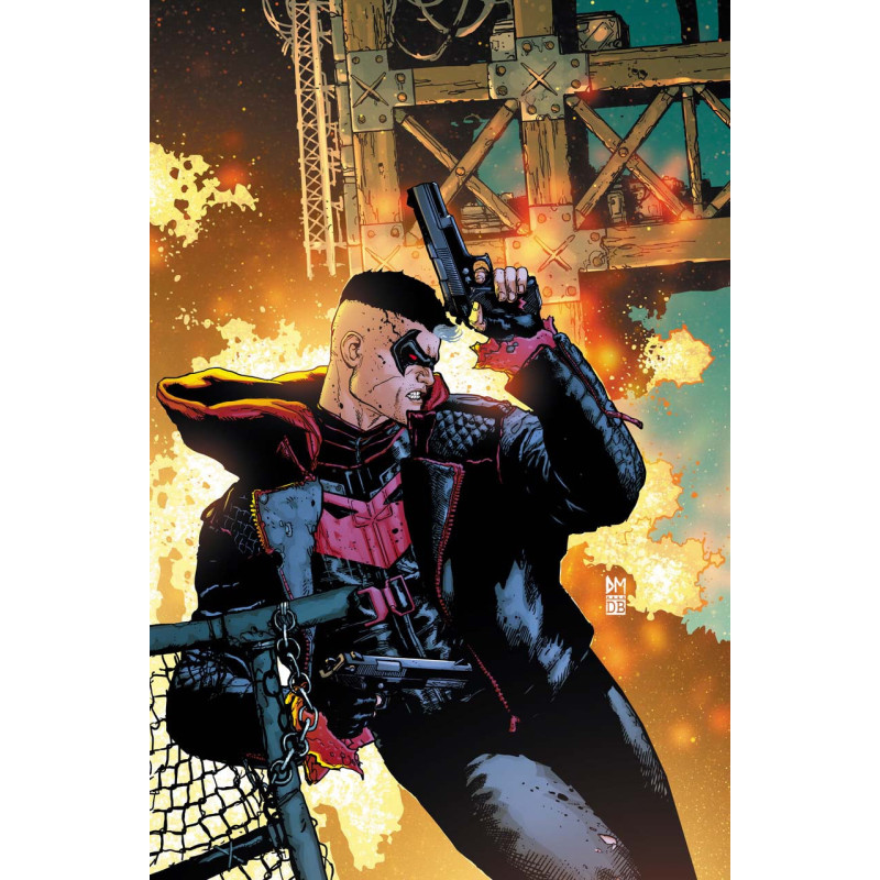 RED HOOD  3 CVR B DOUG MAHNKE CARD STOCK VAR  MR 