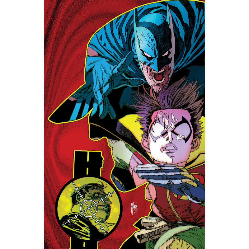 BATMAN AND ROBIN  27 CVR B GUILLEM MARCH CARD STOCK VAR