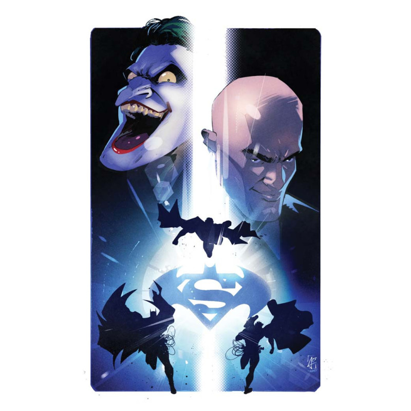 BATMAN SUPERMAN WORLDS FINEST  45 CVR C ADRIAN GUTIERREZ CARD STOCK VA