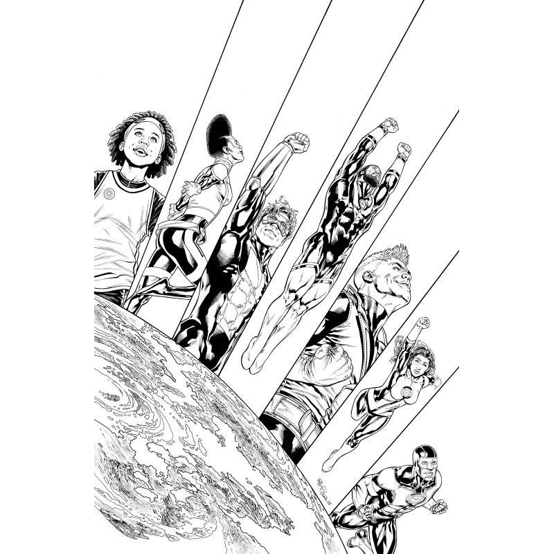 GREEN LANTERN CORPS  10 CVR A FERNANDO PASARIN   OCLAIR ALBERT