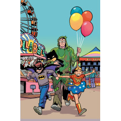 ADVENTURES OF SUPERMAN BOOK OF EL  3  OF 12  CVR D NATACHA BUSTOS CARD