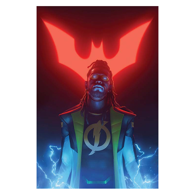 BATMAN STATIC BEYOND  1  OF 6  CVR C RAHZZAH CARD STOCK VAR