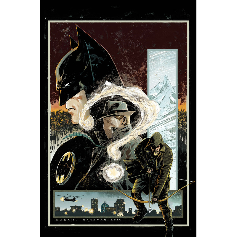 BATMAN GREEN ARROW THE QUESTION ARCADIA  1  OF 4  CVR A GABRIEL HARDMA
