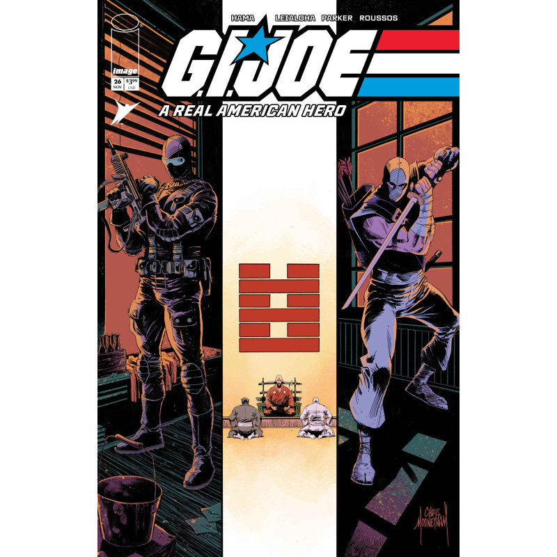 GI JOE A REAL AMERICAN HERO  26 HAMA FILES EDITION CVR B CHRIS MOONEYH