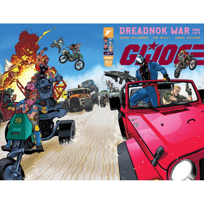 GI JOE  13 CVR A TOM REILLY WRAPAROUND