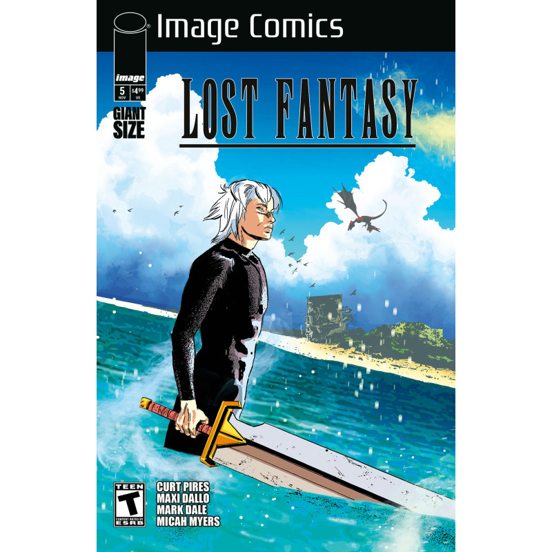 LOST FANTASY  5 CVR B ALEX DIOTTO VAR