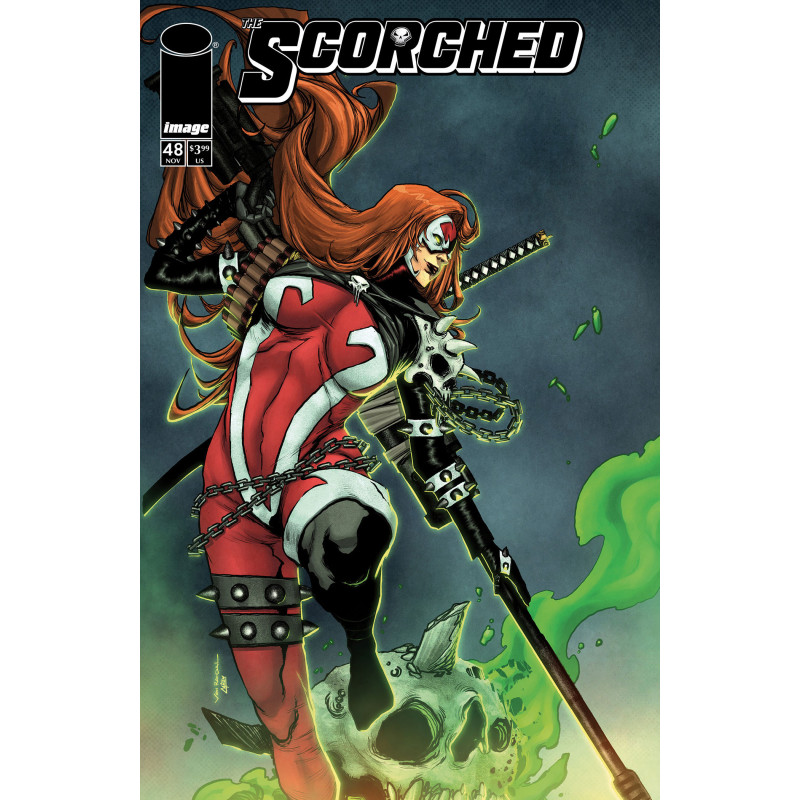 SPAWN SCORCHED  48 CVR A VON RANDAL