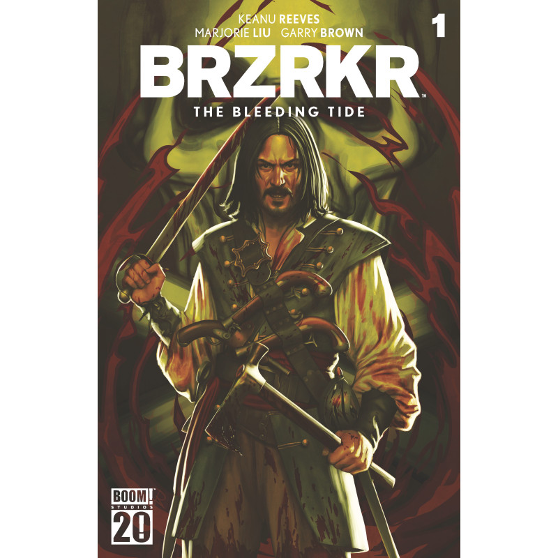 BRZRKR  THE BLEEDING TIDE  1 ONESHOT CVR B REBECA PUEBLA VAR