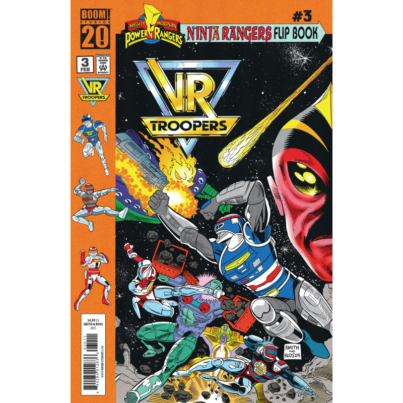 VR TROOPERSPOWER RANGERS FLIPBOOK FACSIMILE EDITION  3 CVR A COVER ART