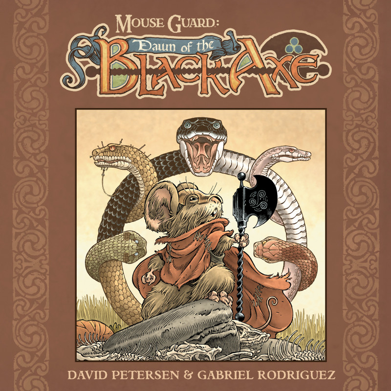 MOUSE GUARD  DAWN OF THE BLACK AXE HC